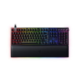 Razer | Łowca V2 | Klawiatura do gier | Optyczny | Światło LED RGB | Stany Zjednoczone | Czarny | Przewodowy