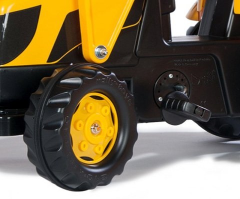 Rolly Toys 023837 Traktor Rolly Kid JCB z łyżką i przyczepą