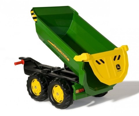 Rolly Toys 122165 Przyczepa Rolly Halfpipe półwywrotka John Deere 2-osie