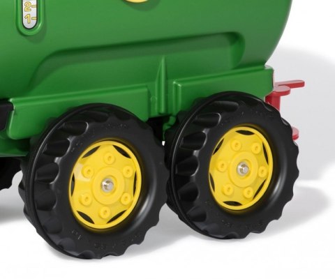 Rolly Toys 122752 Cysterna Rolly Tanker John Deere z pompą i sikawka 2-osie