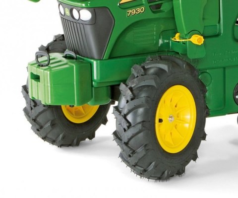 Rolly Toys 710126 Traktor Rolly Farmtrac John Deere z łyżką i pompowanymi kołami