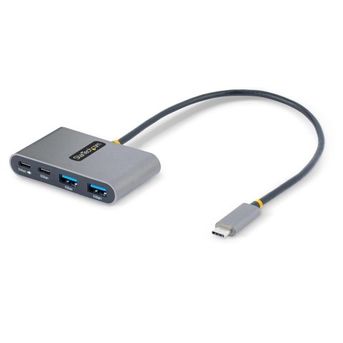 4-PORT USB-C HUB 5GBPS PD/PORTABLE HUB W/ USB-C CHARGING