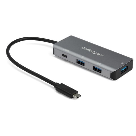 4-PORT USB-C HUB WITH PD/10GBPS - 3X USB-A/1X USB-C