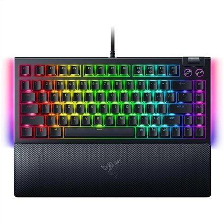 Razer | Czarna Wdowa V4 75% | Mechaniczna klawiatura do gier | Przewodowe | Stany Zjednoczone | Czarny