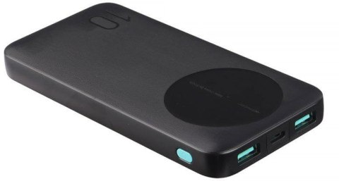 Powerbank Joyroom JR-PBF12 10000mAh 12W 2.4A 1x USB-C 2x USB-A czarny