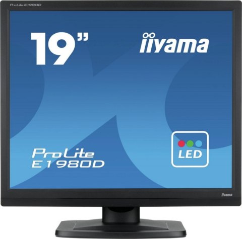 Monitor IIYAMA E1980D-B1 (19" /TN /60Hz /1280 x 1024 /Czarny)