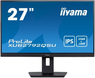 Monitor IIYAMA XUB2792QSU-B5 (27" /IPS /75Hz /2560 x 1440 /Czarny)