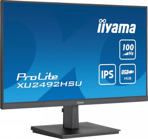 Monitor IIYAMA XU2492HSU-B6 (23.8" /IPS /100Hz /1920 x 1080 /Czarny)