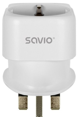 Adapter podróżny Savio AP-04 gniazdo EU-wtyk UK