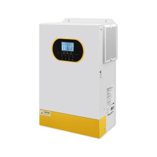 Inwerter solarny Qoltec hybrydowy Off-Grid 6.2kVA | 6.2kW | 120A | MPPT | LCD | BMS | Sinus