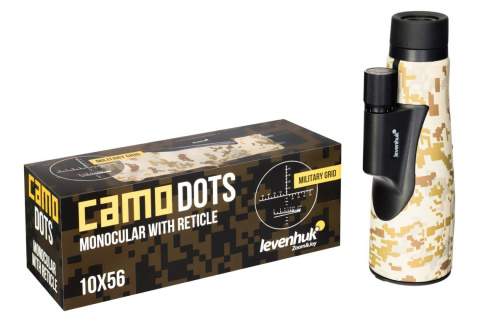 Monokular Levenhuk Camo Dots 10x56 z celownikiem