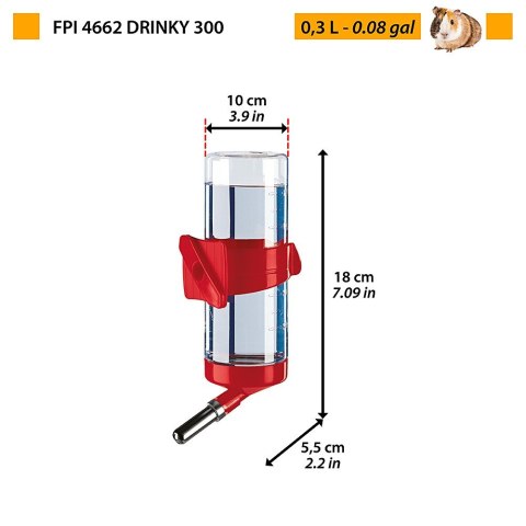 DRINKY 4662 MEDIUM - pojnik automatyczny dla gryzoni