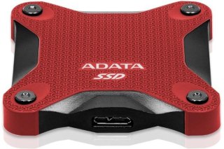 Adata Zewnętrzny dysk SSD SD620 2TB U3.2A 520/460 MB/s Red