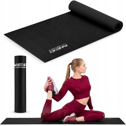 Mata do Ćwiczeń Fitness Joga Lekka Antypoślizgowa NEO-SPORT 173 x 61 cm