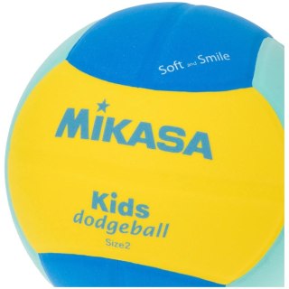 Piłka Dodgeball do Gry w Zbijaka Dwa Ognie MIKASA SD20 Zielona