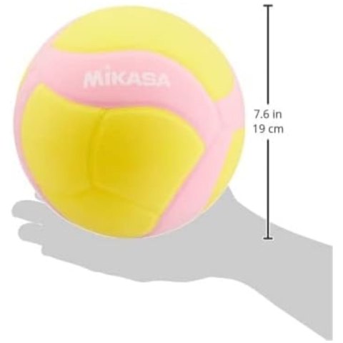 Piłka do Siatkówki MIKASA Siatkowa Halowa Rozmiar 4 VS160W Różowa Lekka