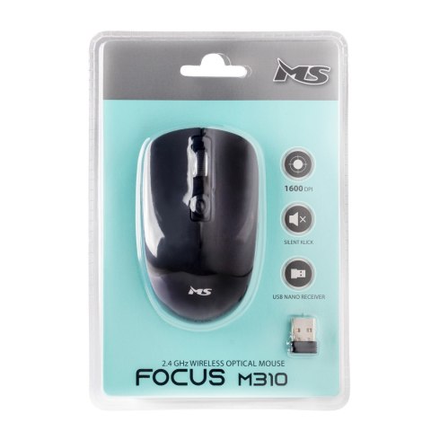 MYSZ BEZPRZEWODOWA MS FOCUS M311 RF 1600DPI 4P SZARA