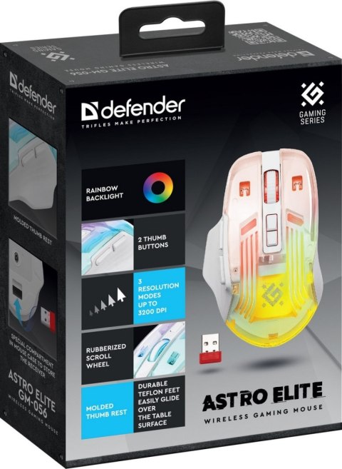 MYSZ DEFENDER GM-056 ASTRO ELITE 3200dpi 7P