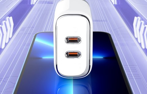 Ładowarka sieciowa LDNIO A2528C 2USB-C 35W + Kabel USB-C - USB-C Ładowarka sieciowa LDNIO A2528C 2USB-C 35W + Kabel USB-C - USB-C