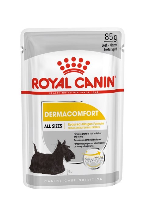 ROYAL CANIN CCN DERMACOMFORT LOAF mokra karma dla psa dorosłego - 12x85g