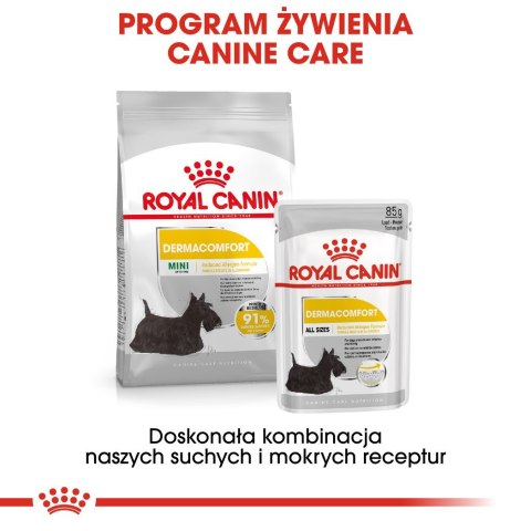 ROYAL CANIN CCN DERMACOMFORT LOAF mokra karma dla psa dorosłego - 12x85g