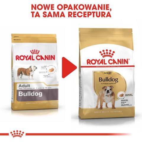 Royal Canin BHN Bulldog Adult - sucha karma dla psa dorosłego rasy bulldog - 12kg