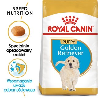 Royal Canin BHN Golden Retriever Puppy - sucha karma dla szczeniąt - 12kg