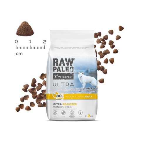 VetExpert Raw Paleo Ultra Indyk Medium&Large Adult 10kg