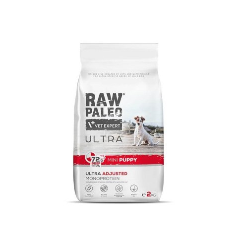 VetExpert Raw Paleo Ultra Wołowina Mini Puppy 2kg