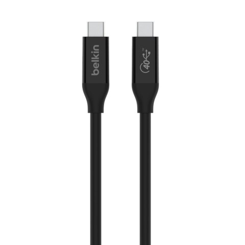 Kabel Belkin Connect USB4 Cable 100W + 40Gbps 0,8m Black