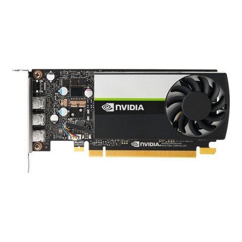 Karta graficzna PNY NVIDIA T400 4GB, GDDR6, 3x DisplayPort, PCI Express 3.0, LP - LP bracket, Small Box