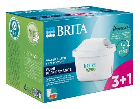 Filtr Brita MX+ Pro Pure Performance 3+1 (4 szt)