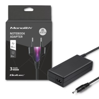 Zasilacz Qoltec 51508.45W do notebooka Asus (19 V; 2,37 A; 45W; 3 mm x 1 mm)