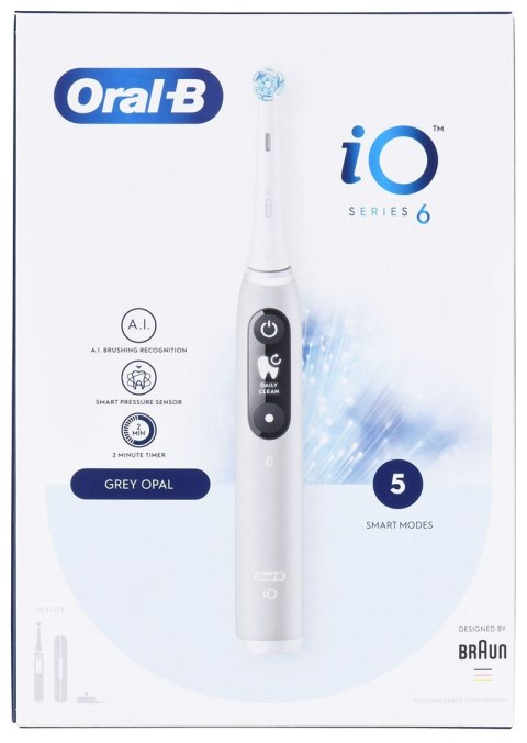 Szczoteczka do zębów Oral-B iO Series 6 Grey Opal