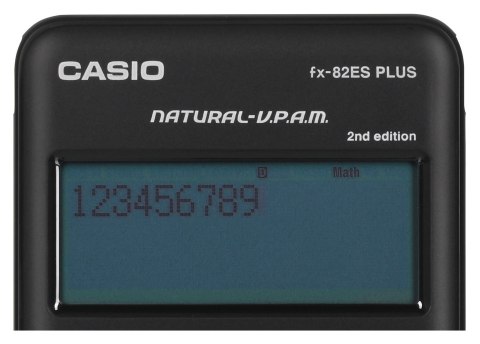 CASIO KALKULATOR NAUKOWY FX-82ESPLUS-2, 252 FUNKCJE, 77X162MM, CZARNY, BOX