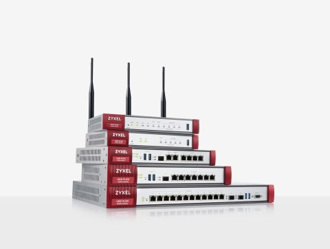 Firewall Zyxel USGFLEX100 1xWAN 4xLAN SPI firewall: 900 Mbps Max. IPsec VPN: 50