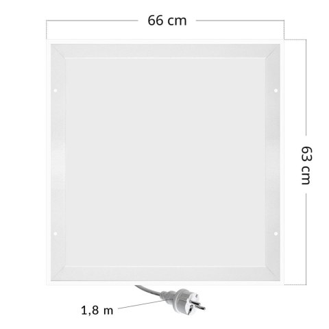 Promiennik podczerwieni Cronos Graphene LED CGL-420TP 420W biały LED z termostatem