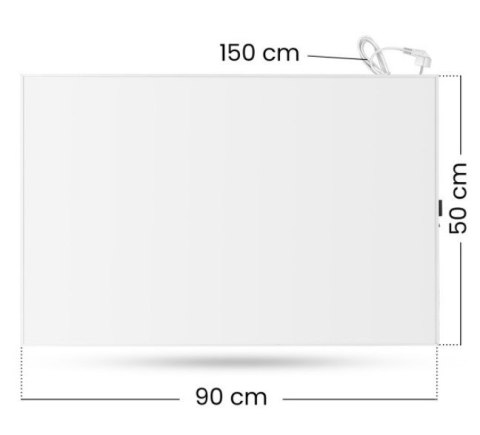 Promiennik podczerwieni Cronos Synthelith Pro CRP-500TWP 500W biały z WiFi i pilotem