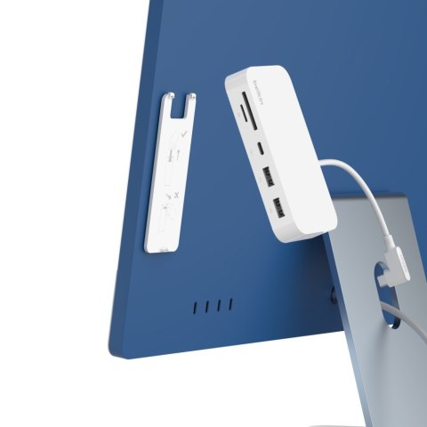 BELKIN HUB USB-C CONNECT 6-IN-1 MULTIPORT WHITE