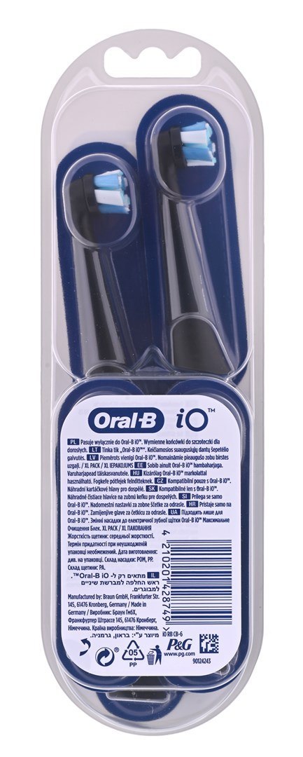 Braun Końcówki Oral-B iO Ultimate Clean czarny 6szt