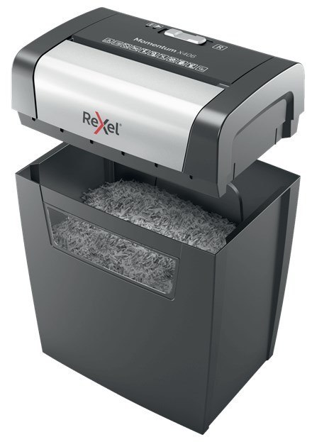 Rexel Niszczarka Momentum X406, 6 kartek, 15 l kosz