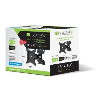 TECHLY UCHWYT ŚCIENNY TV LED/LCD 13-30 CALI 23KG O