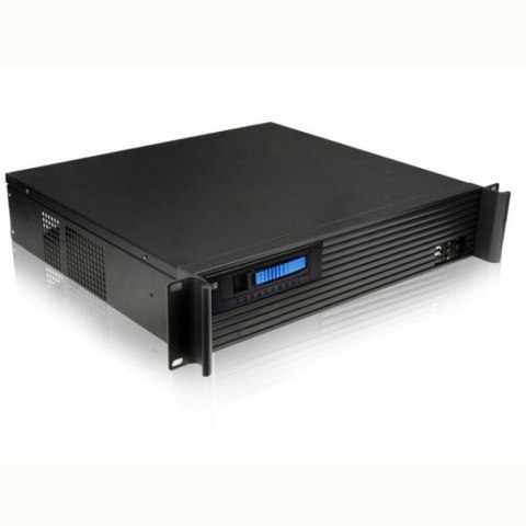 TECHLY KOMPAKTOWA OBUDOWA PC ATX RACKOWA 19 CALI 2U CZARNA I-CASE IPC-240L