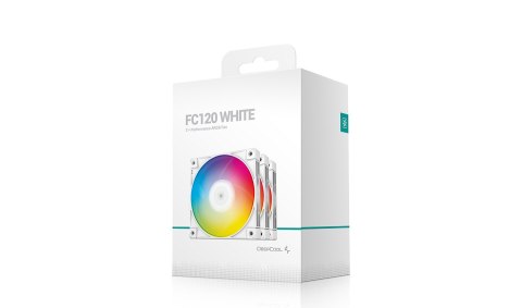 Wentylator DeepCool FC120 WHITE 3 in 1 (R-FC120-WHAMN3-G-1)