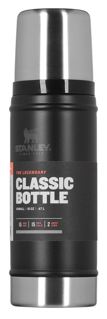 Stanley termos LEGENDARY CLASSIC - MATTE BLACK 0,47L