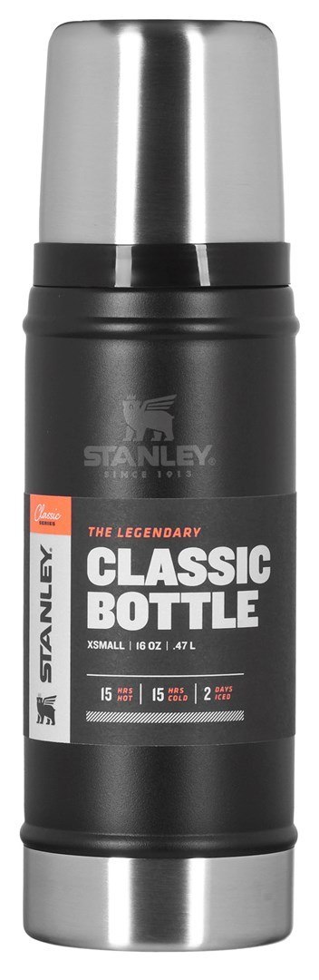 Stanley termos LEGENDARY CLASSIC - MATTE BLACK 0,47L