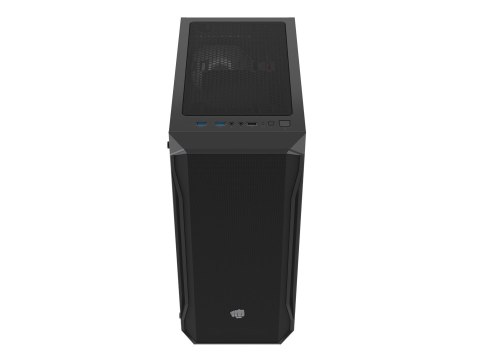 FURY OBUDOWA KOMPUTEROWA FURY SHOBO RGB MIDI TOWER Z OKNEM CZARNA