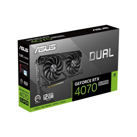 Karta graficzna ASUS Dual GeForce RTX 4070 SUPER 12GB EVO