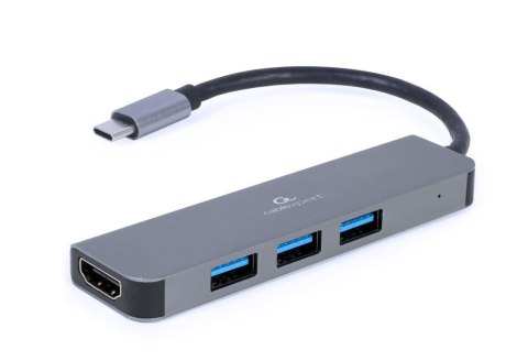 GEMBIRD MULTI ADAPTER USB TYPE-C 2 W 1 (HUB USB + HDMI)