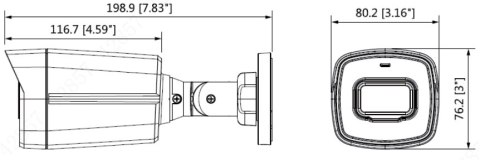 KAMERA HDCVI DAHUA HAC-HFW1500TL-A-0360B-S2 Opakowanie zbiorcze 10szt.